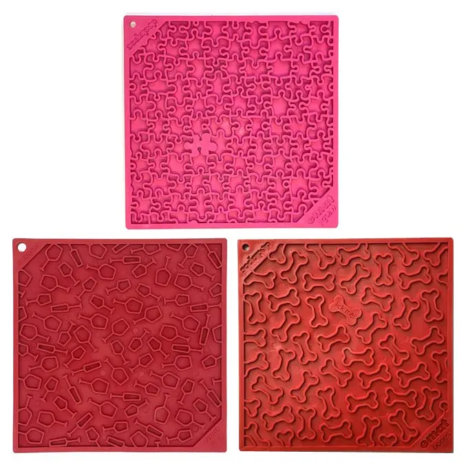 Lick Mat Bundle: 3 for  the price of 1. No packaging. No returns