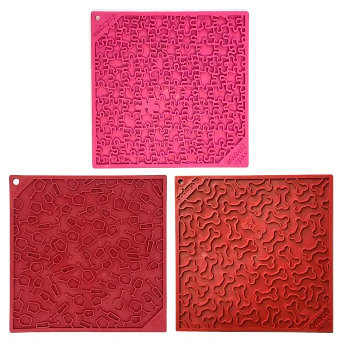 Lick Mat Bundle: 3 for  the price of 1. No packaging. No returns