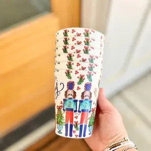 Blue Nutcracker Reusable Party Cups-Set of 6