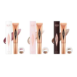 Makeup Products Set, 3 Counts Including Long Lasting Contour Stick & Highlight Wand & Blush Wand, Portable Bronzing Drop Cosmetic, Makeup Products, Makeup Bundle Box, Beauty Kit