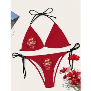 Carlton Draught Drinking Triangle Bikini Set U8R 7GR