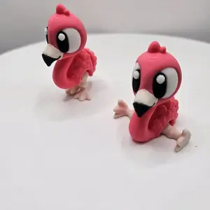 Flamingo Décor & Keychain – 3D Printed