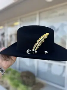 PLUMA DE ACERO (Oro) - Guadalajara Hats