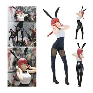 Genuine FuRyu BiCute Bunnies MAKIMA Products of Toy Models of Surrounding Figures and Beauties Anime Figure Model Toys Gift (No Box)