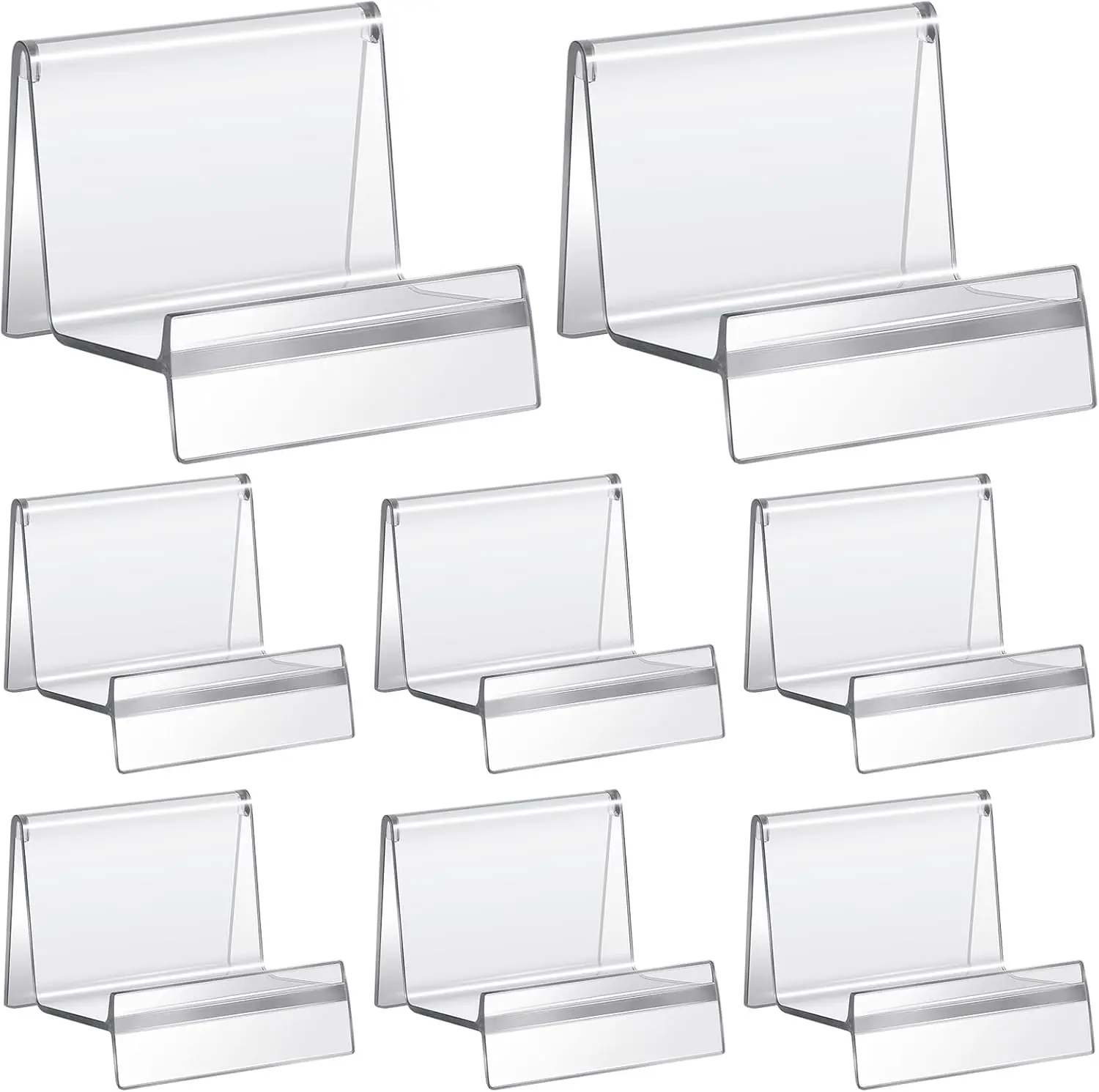 Purse Display Stand Clear Acrylic Handbag Stand Jewelry Wallet Displays Holder Organizer Acrylic Purse Rack for Closet