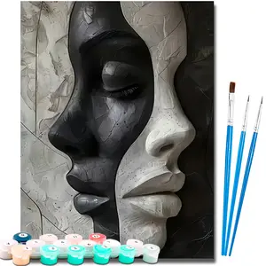 Paint by Numbers Kit for Adults Beginner,Easy Adult Paint by Number Kits on Canvas DIY Painting for Surprise Gift Home Wall Decor 16x20 Inch
