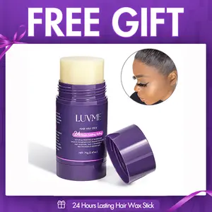 [LIVE ONLY FREE GIFT] Hair Wax Stick 24 Hours Lasting for Flyaways, Edge Control, Baby Hair, Non-greasy Styling Gel Haircare