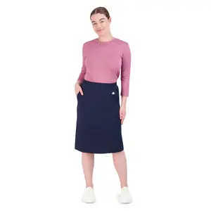 Travel Skirt 26"-Navy Blazer