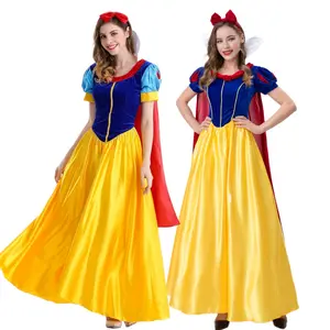 Plus Size Christmas Cos Costume Princess Dress Performance Outfit Stage Performance Costume Cos Princess Dress Cupro 8366 Womenswear Basic Minimalist