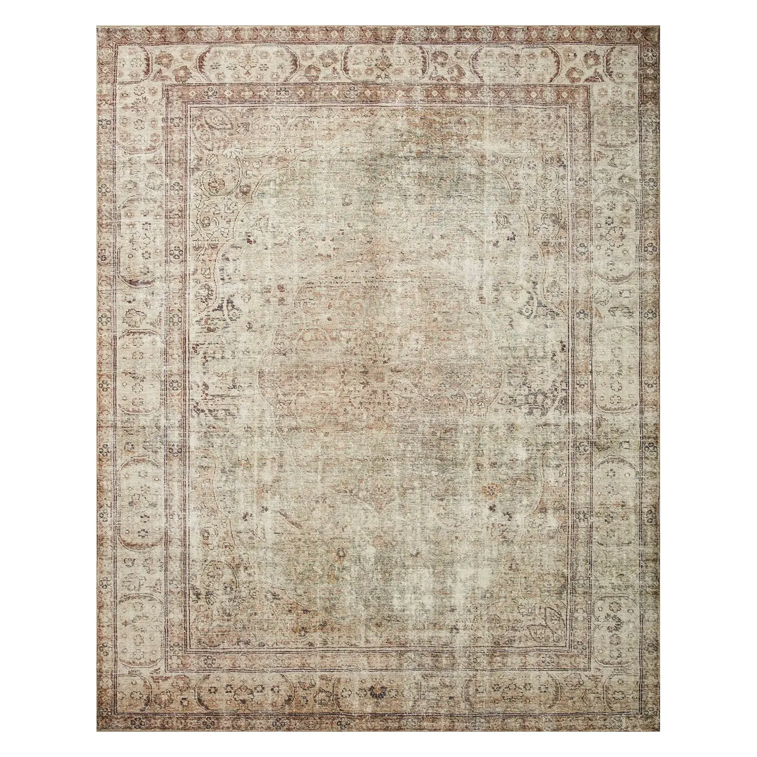 Loloi Margot CloudPile Antique/Sage Power Loomed Rug Loloi Margot CloudPile Antique/Sage Power Loomed Rug