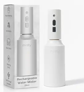 mist-e | Automatic Electric Spray Bottle Mister - Continuous Rechargeable Battery Sprayer for Misting Plants, Household Cleaning, Hairstyling (25 oz)