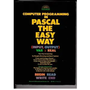 USED-Computer Programming in Pascal the Easy Way by Douglas Downing (Paperback)