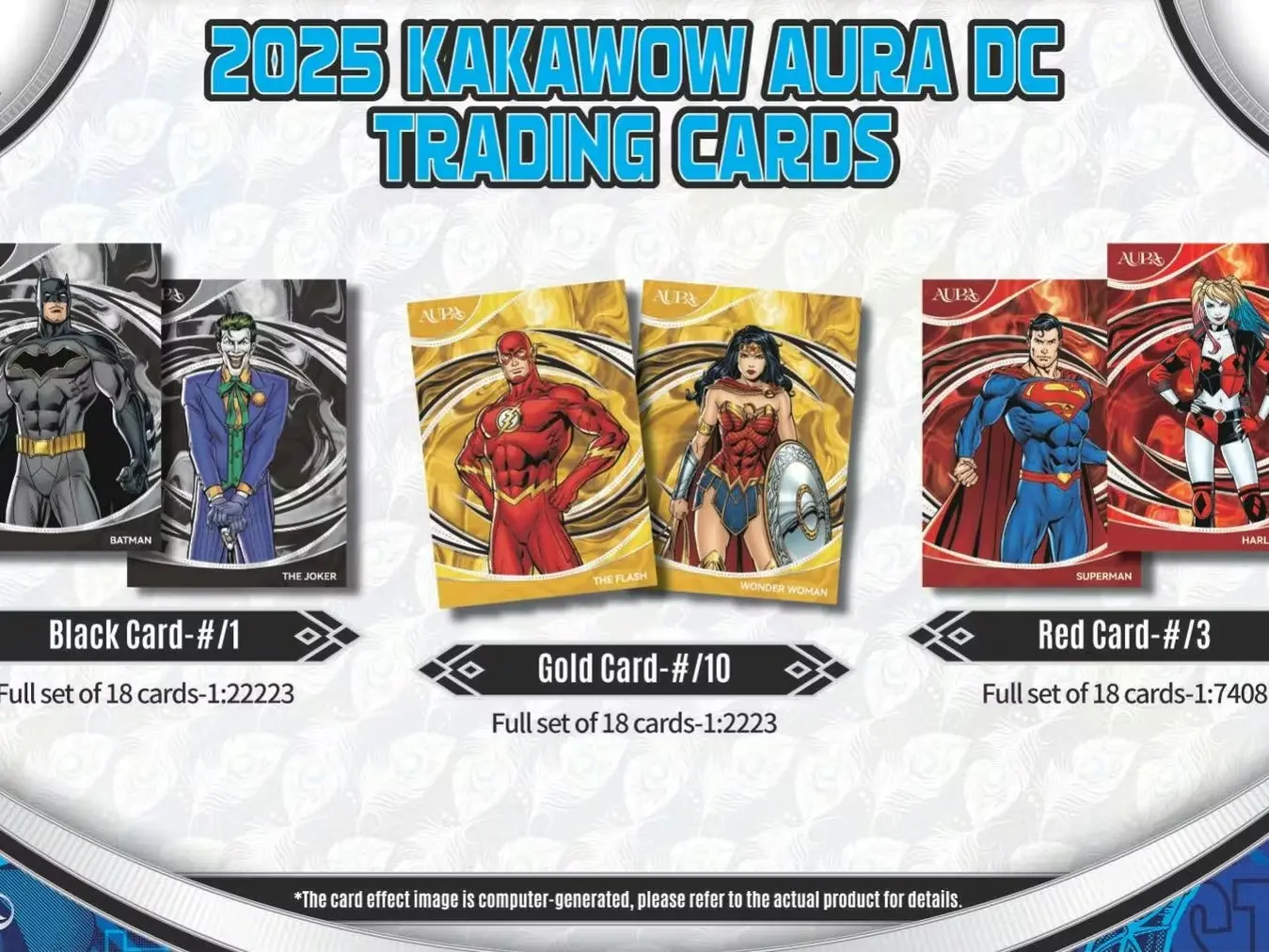 1 (ONE) BOX - 2025 Kakawow DC Aura Hobby Trading Cards - TikTok Shop