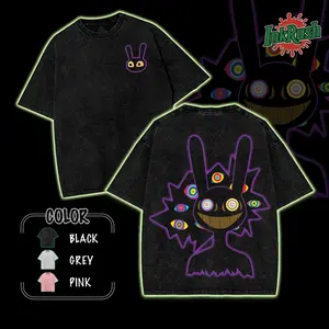 Jax v3 The Amazing Digital Circus Menswear Gift for anime fans Top Apparel Classic Seamless Simple designer shirts Men's Regular Fit Floral Print Tee Cotton Fabric Black Casual
