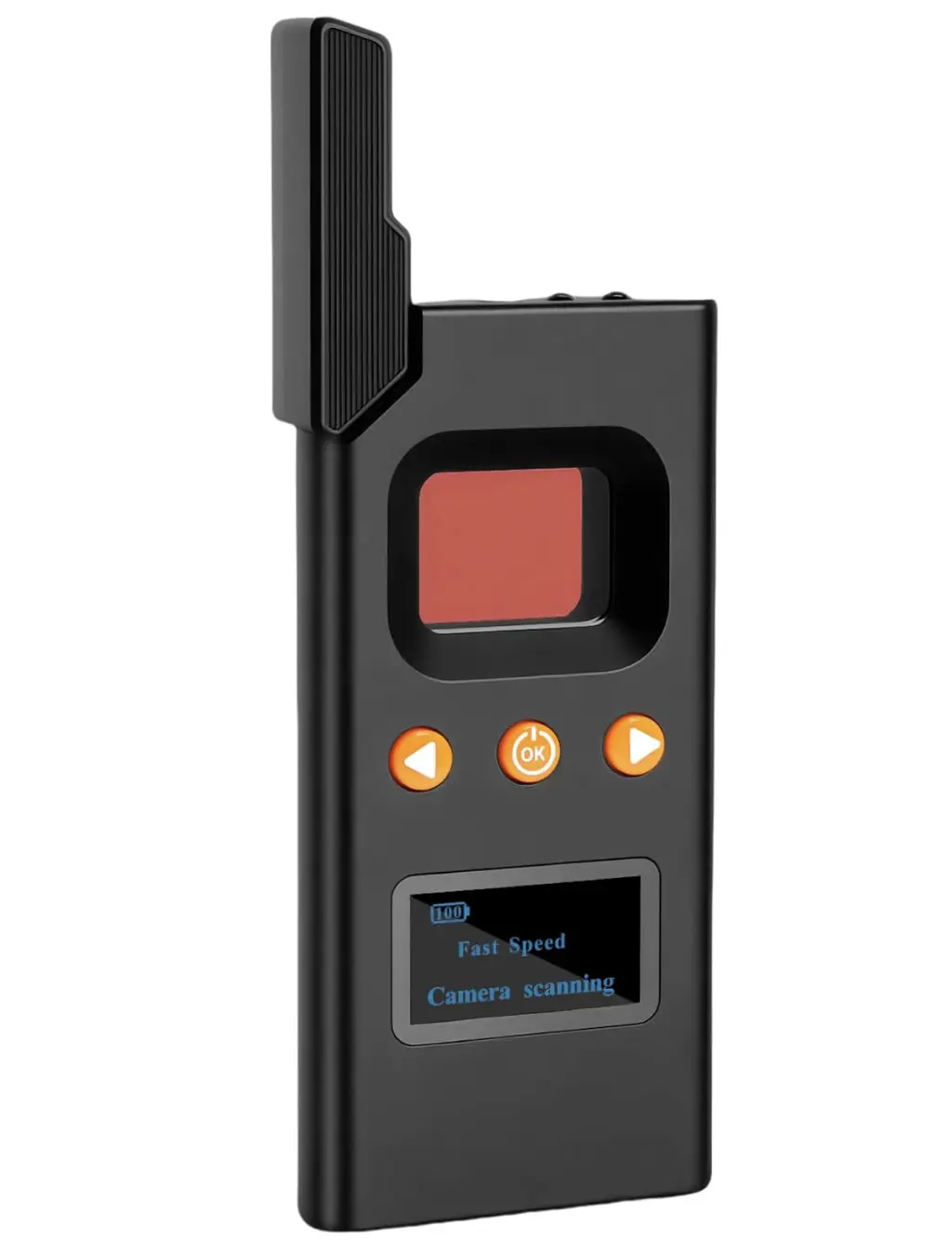 Compact Hidden Camera Detector, Camera Finder, RF Bug Detector, Magnetic Tracker Finder, Portable Bug Sweeper for Listening Devices, Hotels, Home, Office, Car and Travel Easy Installation Smart Digital Family Safety Christmas Black Friday Gift Portable