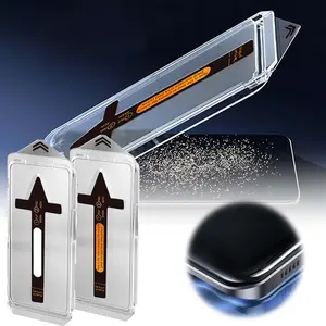 2 Pack iPhone Protective Screen Protector, Tempered Glass Film for Models 11 to 17 & iPhone Air, Anti-Fingerprint, Cellphone Privacy Protection, Accessories