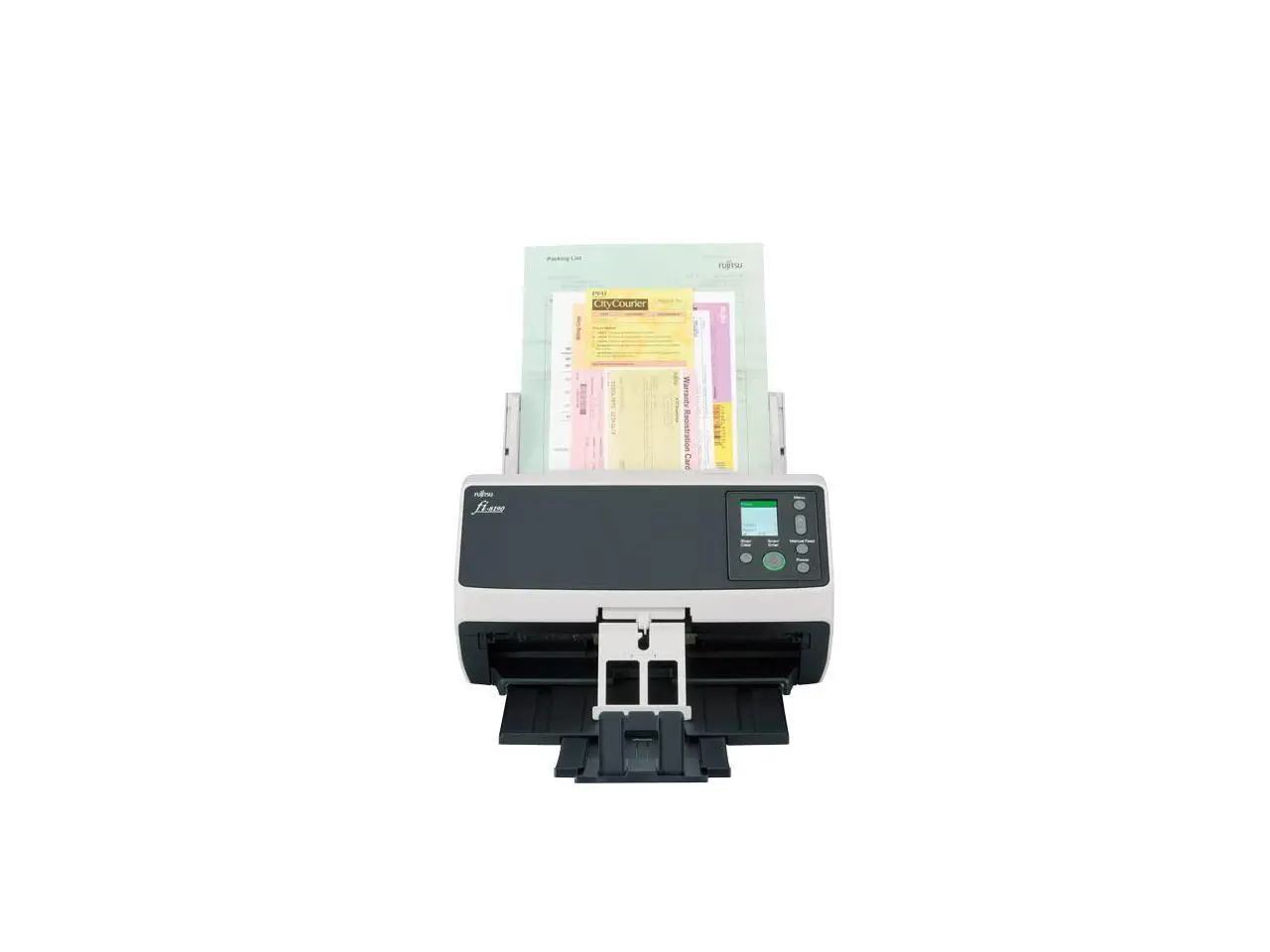 Ricoh fi-8190 PA03810-B005 CIS x 2 (front x 1, back x 1) 600 dpi ADF (Automatic Document Feeder) / Manual Feed, Duplex Document Scanner