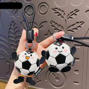Football Keychain Decoration, Football Key Ring Backpack Charm Gift, Souvenir, Bag Decor, Boy's Birthday Gift, Soccer Enthusiast Collectible
