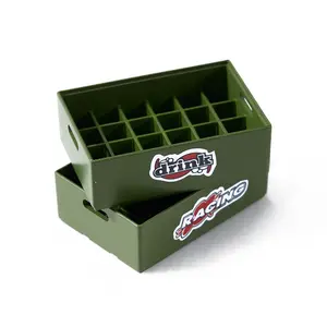 1:18/1:24 Mini Beer Crate 2 Pcs Accessory for FCX18 FCX24 RC Crawler Car Plastic Scale Basket RC Car Decorations