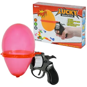 New Novelty Balloon Gun, Prank Party Interactive Game Toy, Water Ball Gun Party Interaction Game, Fun Gag Gift for Parties, Entertainment