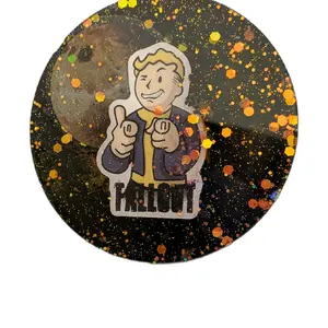 FALLOUT pip boy (Handmade) resin art piece Decor coaster desktop