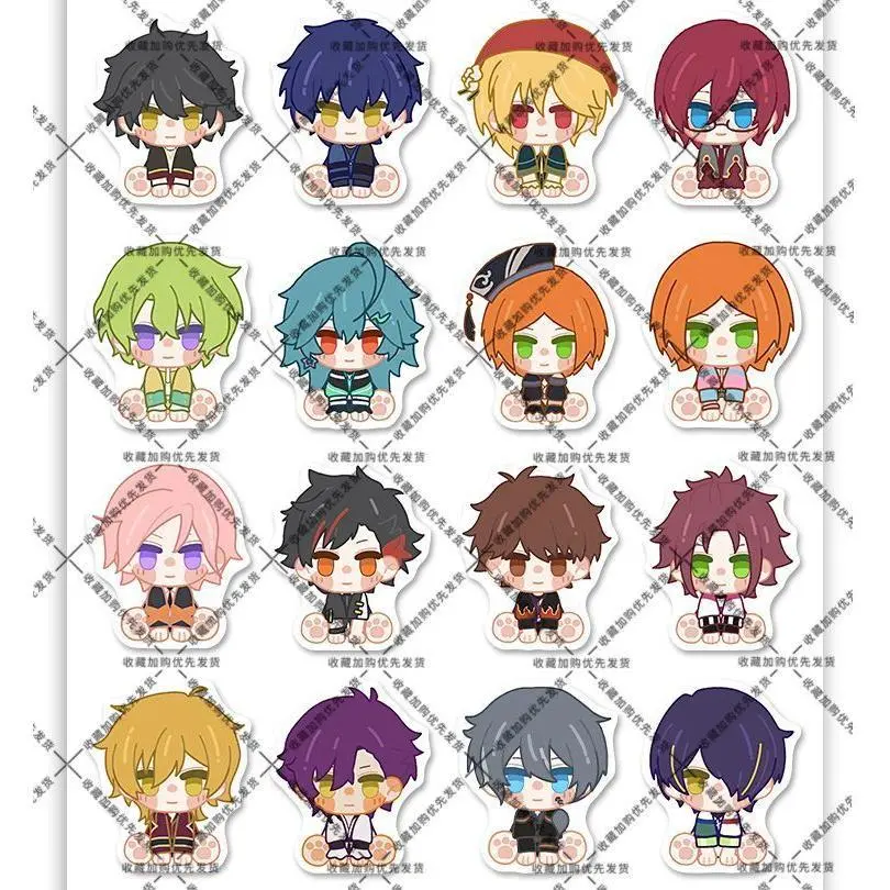 Ensemble Stars Sakuma Rei Hibiki Wataru Himemiya Tori Water Cup Coffee Cup Sticker Notebook Pencil Case Sticker Piano Stickers