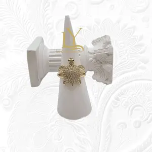 LaYaiBoutique #1446 Turtle Ring 14k Gold Plated High Quality