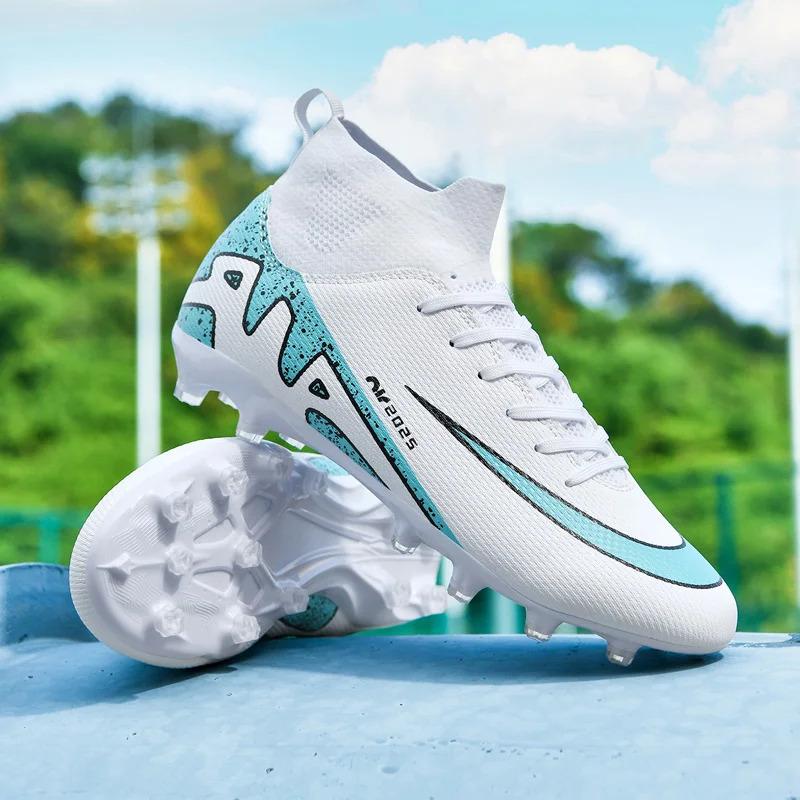 Unisex Soccer Shoes TF/AG Society Futsal Top Quality Unisex Training Football Shoes Original Resistant Comfortable Football Boots