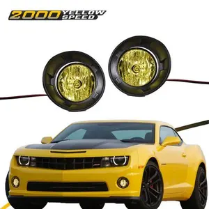 Fit For 2010-2013 Chevy Camaro Fog Lights Bumper Lamps W Switch Left&Right Side
