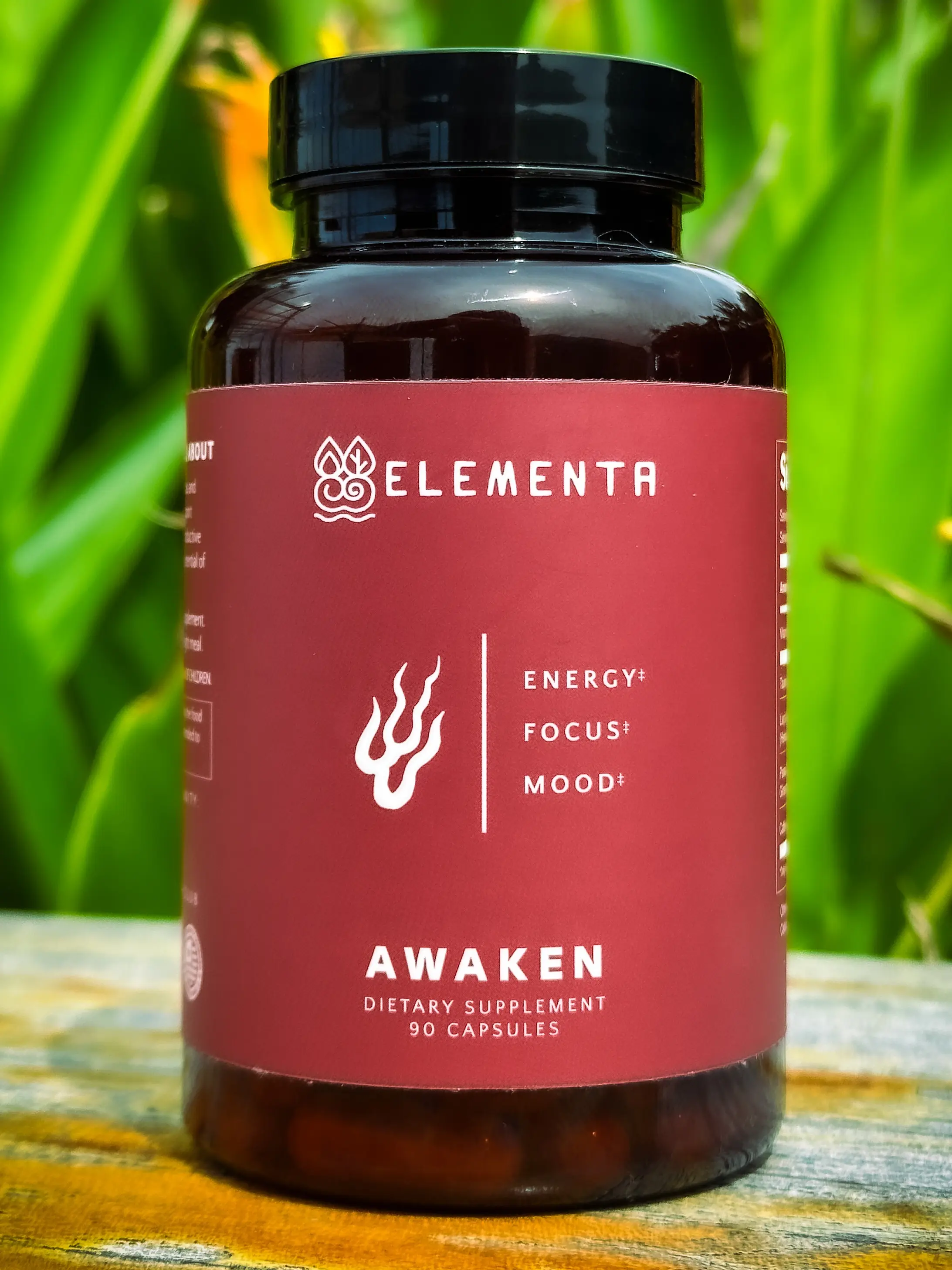 Elementa - Awaken: Cognitive-Enhancing Nootropic Supplement for Focus, Energy, and Mental Performance - Dietary, Fitness