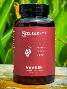 Elementa - Awaken: Cognitive-Enhancing Nootropic Supplement for Focus, Energy, and Mental Performance - Dietary, Fitness