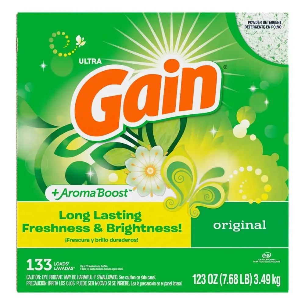 123 oz. Plus Aroma Boost Ultra HE Original Scent Powder Laundry Detergent (133-Loads)