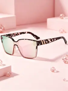 Tortoiseshell Frame Women's Polarized Sunglasses, Polarized Shades, Uv400 Protection, Gradient Lenses, Fashionable Oversize, Ideal for Driving and Daily Wear, Polarized Eyewear