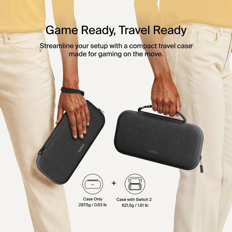 Belkin Gaming Travel Case for Nintendo Switch 2 Belkin Gaming Travel Case for Nintendo Switch 2