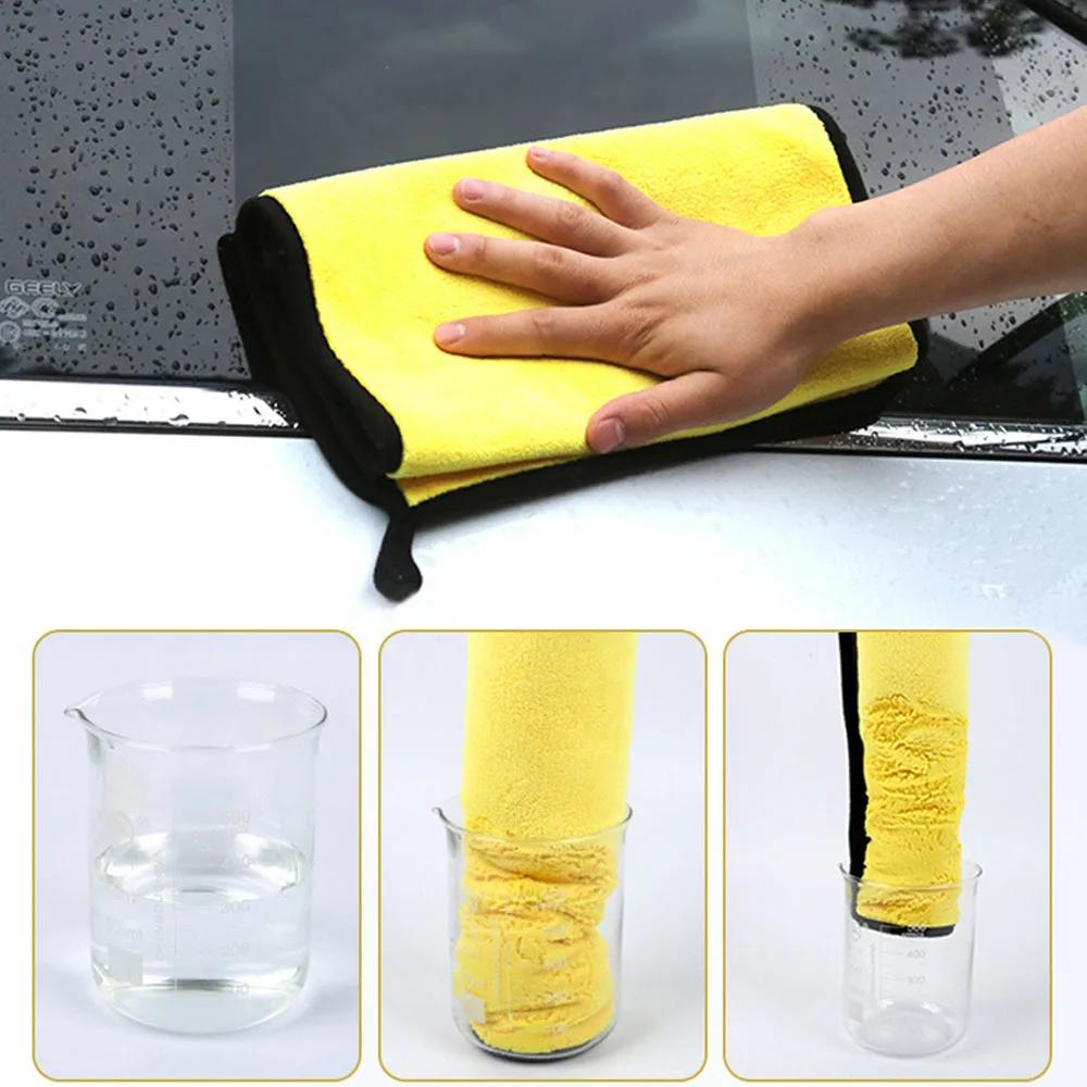 Car Drying Towel Microfiber premium gsm Super Absorbent Car Towel Cleaning Wash Cloth Professional Detailing Car Care Home Cleaning Products