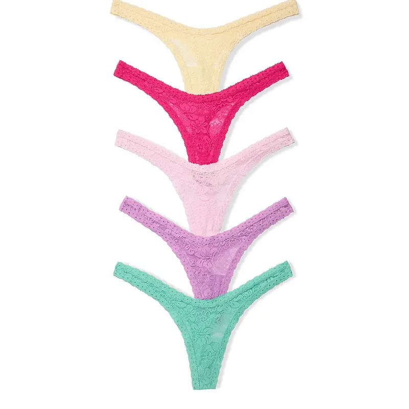 5-Pack PINK Wink™ Micro Thong Panties