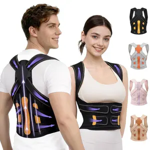 Adjustable Back Posture Corrector, Shoulder Support Brace for Women and Men, Everyday Comfort and Posture Support