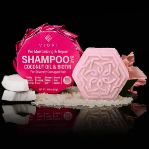 Coconut Oil Repair Shampoo Bar – Damaged Hair | VIORI Coconut Oil Repair Shampoo Bar – Damaged Hair | VIORI