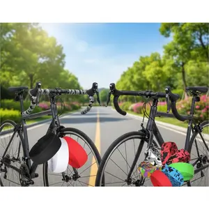 Upgrade Your Bike Grips: Non-Slip Rubber Handlebar Grips for Road & Mountain Bikes｜Durable, Eco-Friendly, Anti-Aging Material｜Includes Bar End Plugs｜DIY Cycling Accessories for Commuting & Sports