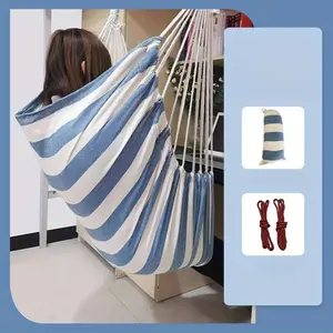 Dorm & Bedroom Hammock Chair - Multi-Function Swing, Rocking Chair & Baby Cradle, Versatile Seating for Dorm Rooms, Backyards & Portable Use, Adjustable Design for Cozy Lounging