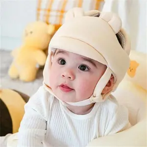 An Baby Toddler Anti-Fall Head Protection Hat, Children Walking Safety Pad, Infant Anti-Collision Protective Gear, Breathable Mesh