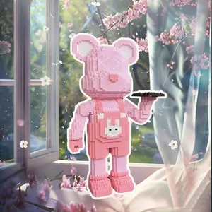 Backpack Lucky Bear 3D Puzzle, Creative Room Decor, Birthday/halloween/festive Gift, DIY Craft, Lightweight Statue, Home Decoration