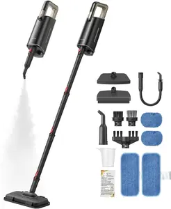 DREAME SH10 Steam Mop with Detachable Handheld Steamer, 13-in-1 Portable Steam Cleaner, 3.8 lbs Lightweight Body, 15sec Steam-Up, 212℉ Steam Cleaning, 350ml Water Tank, Steam Safety System