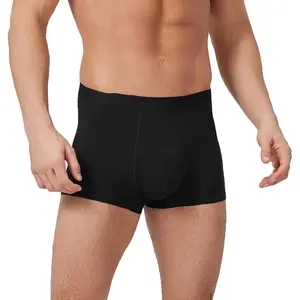Men's Merino Wool and Tecent Underwear，Comfort Boxer Briefs Base Layer for Hiking Outdoors