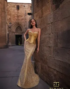 TERANI 261E6238 Dress Sweetheart Mikado Mermaid Gown