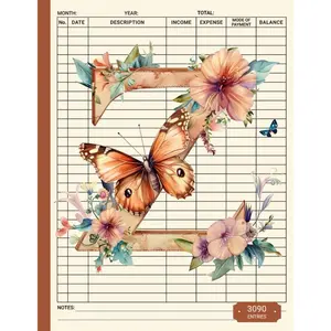 Personalised Letter Z Accounts Book: Self Employed, Small Business & Sole Trader Bookkeeping and Accounting Ledger Book Paperback – April 4, 2025