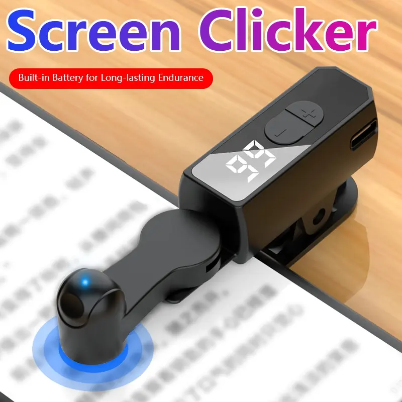 2026 Auto Clicker for Smart Phone,Built-in battery,No Need to Connect to Power Source, used for mobile phone application video live streaming gadget quick click simulate finger continuous click, used for live streaming likes, games, shopping, reward task