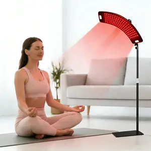 104 LED Dual-Wave Light Therapy Lamp, Plug-In Stable Output, Ideal for Neck, Shoulders Daily Body Care & Relaxation, Tension Relief, Easy Operation, Home Use