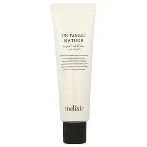 Melixir Vegan Hand Cream with Hinoki, 1.7 fl oz (50 ml)