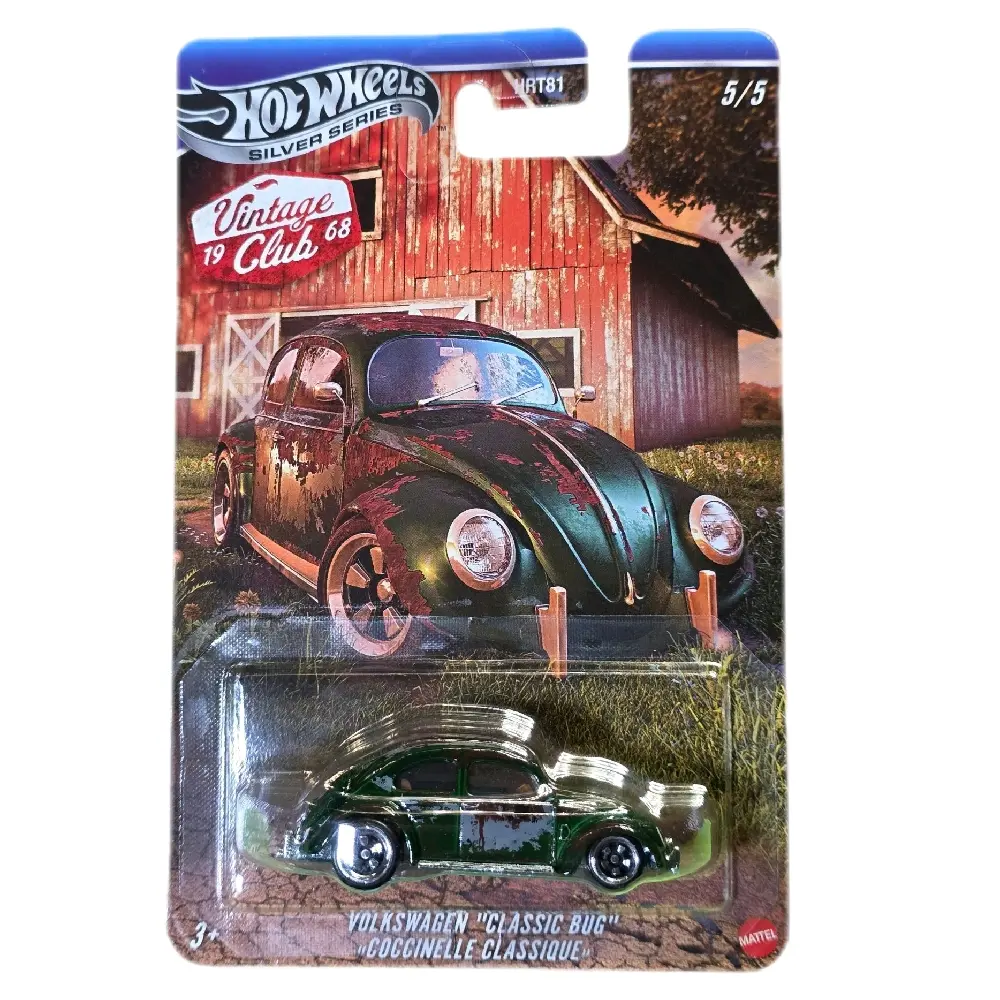 ​Hot Wheels Silver Series: Vintage Club '68 – Volkswagen "Classic Bug" (5/5)